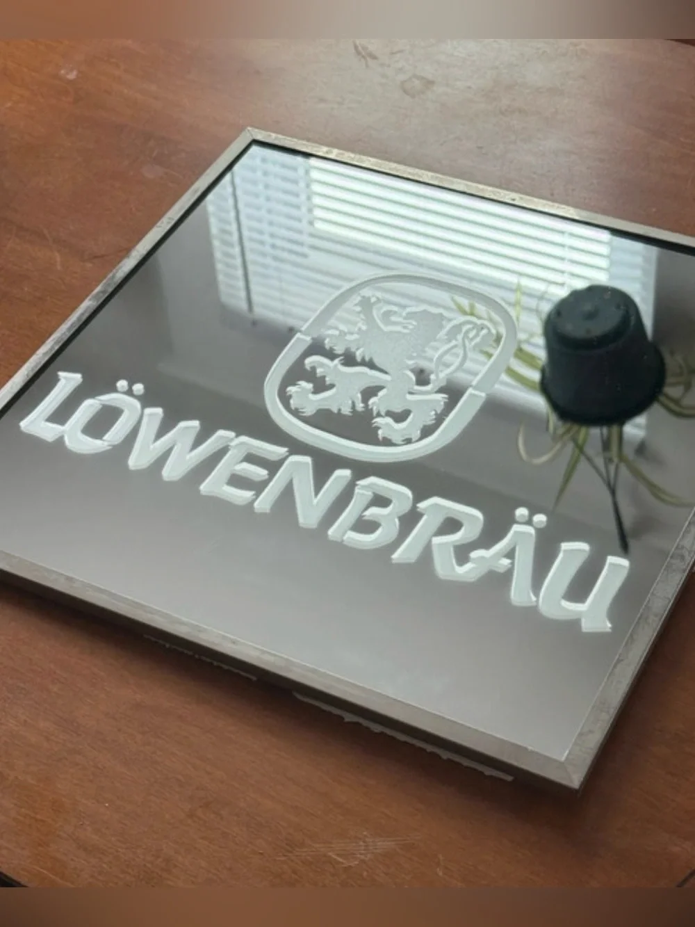 Lowënbräu Brewery Beer Mirror Collectible for Home Bar